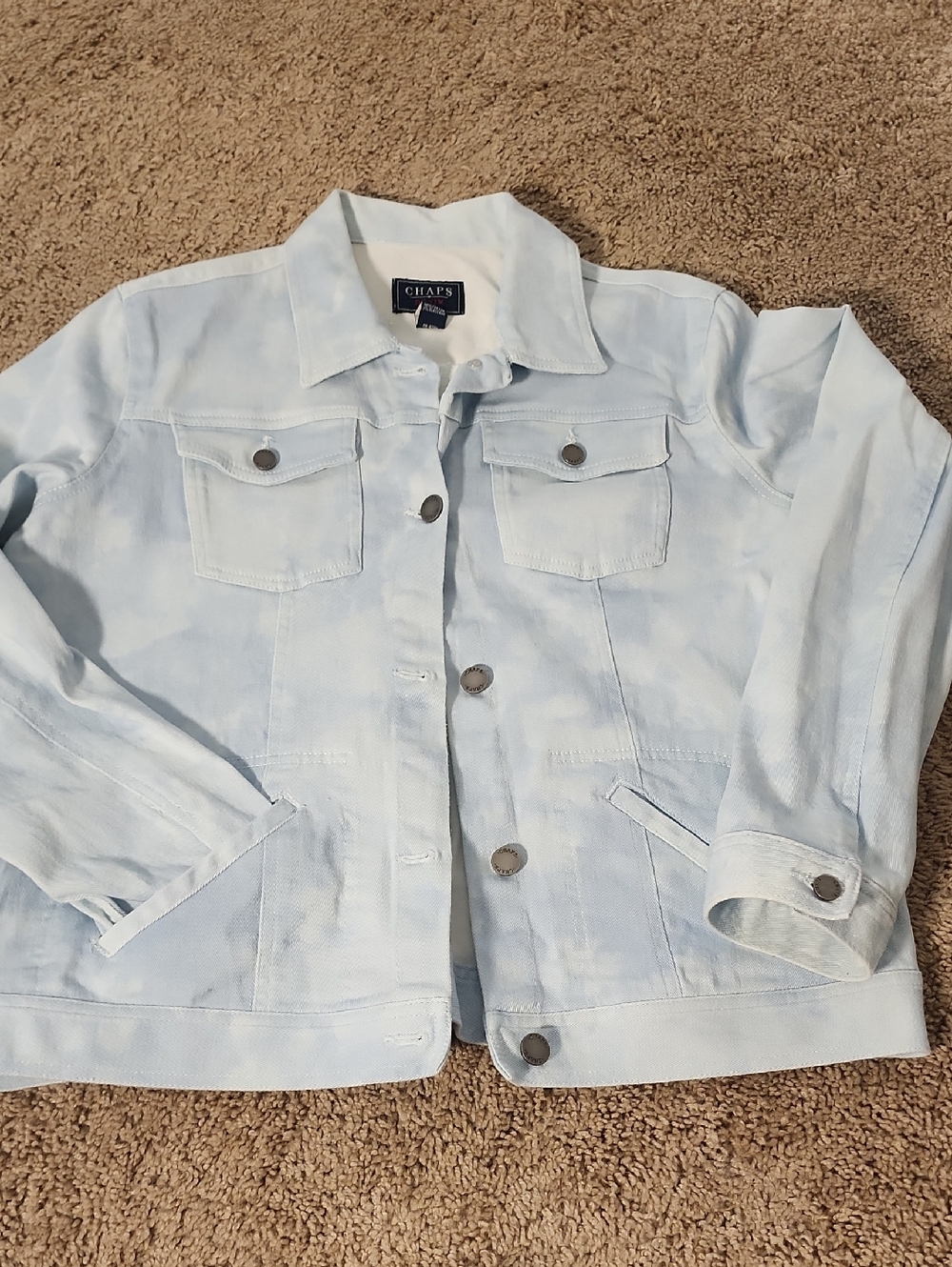 Chaps Light Blue Denim Jacket